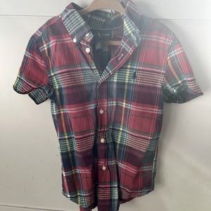 Boys Ralph Lauren short sleeve button down. Size 5